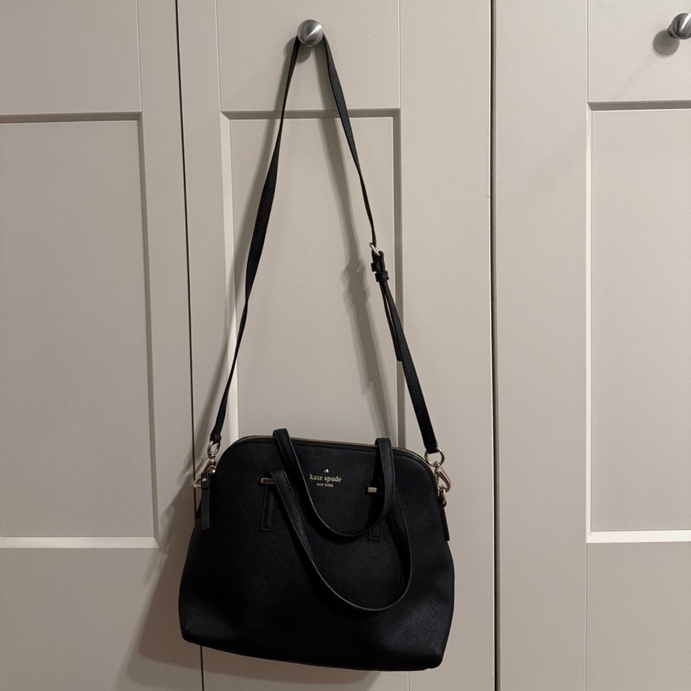 Kate Spade Black Leather Bag